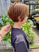 ベコ(Beco)&nbsp;【武藤裕也】ベージュ×大人かわいい丸みショート◎