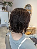 トキ(toki)&nbsp;切りっぱなしボブパーマ