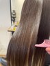 人気No.3【カシミヤ美髪縮毛矯正】髪質改善*ローダメージ毛orリタッチ*