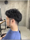 スパイキーショート/ジェットモヒカン/ショートバング/men's