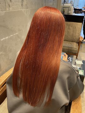 ブリッツバイレボ 船橋(BLITZ by REVO) オレンジブラウンカラー/ブリーチなしダブルカラー