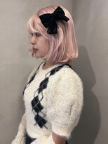 ペレ 梅田(PELE) 黒髪/ボブルフ/ネビージュ/小顔/ワンレン/梅田/髪質改善/前髪