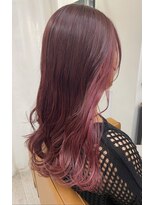 ハノン バイ リンクス 大宮(Hanon by LINKTH)&nbsp;イヤリングカラー/イヤリングピンクカラー/ピンクベージュ