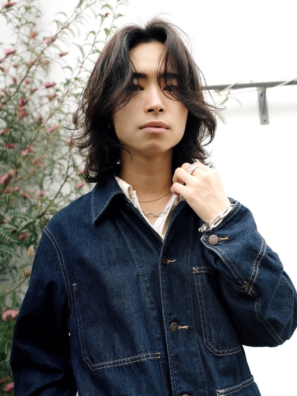 メンズロング/阿部達哉】ロン毛/レイヤー/90年代/平成：L232695829