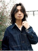 【メンズロング/阿部達哉】ロン毛/レイヤー/90年代/平成