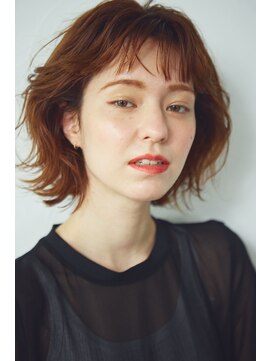 エクファ ヘア オリジン(ex-fa hair origin) 黒髪カタロググレーベージュレイヤーロングアッシュカラー