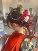 あみおろしツインテール