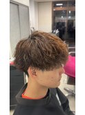 ツイストスパイラルパーマメンズカットメンズパーマ