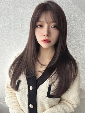 アールサロン アネックス 名駅(Rr SALON ANNEX) 簡単巻き　韓国ヘア　名古屋　チョコレートブラウン