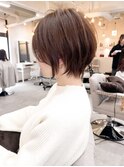 ショート/ショートボブ/ショートカット/丸みショート/大宮