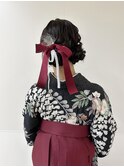 卒業式ヘアセット/藤沢ヘアセット/ツインアレンジ