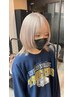 カット＋透明感カラー+Amesiaトリートメント [千葉駅］