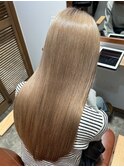 髪質改善カラー＋パウダートリートメント