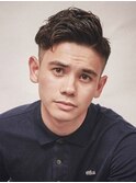 横浜西口メンズベリーショート刈り上げフェードツーブロック30代