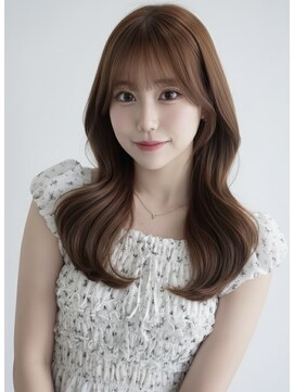 オットット(OttottO) 韓国ヘア☆レイヤーカットグレージュくびれヘア