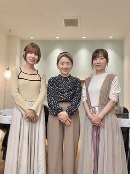 クラリヘア(kurari hair)の写真/【池下駅4分】親しみやすい、女性スタッフのみ◎男性美容師さんには言いづらかった本音をお聞かせください