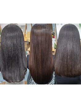髪質改善とストレートを同時に叶えるネオメテオストレート★柔らかな髪質で指通りなめらかなツヤ髪に♪