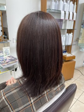 シェイプガーデンカメアリ(SHAPE GARDEN kameari) オシャレなピンクブラウンカラー