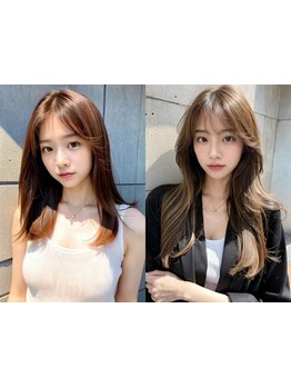 [カットだけでキレイに扱いやすい]小顔見せカットで女性らしさを♪カット+Tr+ヘッドスパ\5500～【溝の口】