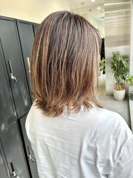 ゴウトゥデイシェアサロン 町田店(GO TODAY SHAiRE SALON) ウィービングで作るシースルーハイライト☆