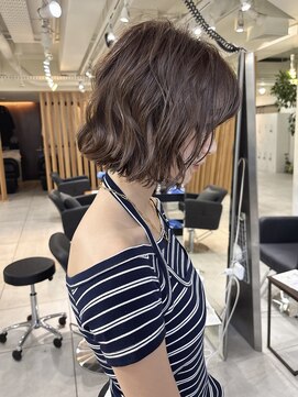 メゾンアクア 表参道(Maison ACQUA) ミディアムパーマデジタルパーマボブパーマ表参道ボブパーマ