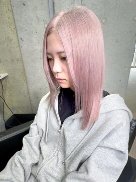 ピンクアッシュカラー☆