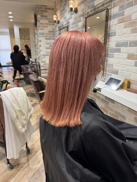 シエル 立川店(CIEL) 【CIEL×久光】ケアブリーチで作るペールピンク