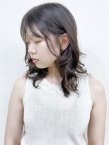 モリオフロムロンドン 松戸店(Morio from London)&nbsp;【松戸　ムラマツ】大人かわいいレイヤーウルフパーマアッシュ