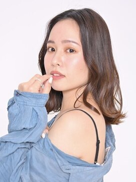 レム 府中(REM) ミディアム×ボブ×パーマ