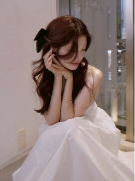 ノク 渋谷(nok) イメチェンピンクベージュ前髪