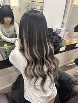 グランディールヘアデザイン(grandir hairdesign)&nbsp;ハイライトエクステ