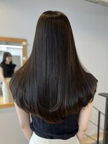 ヌープヘアーアイス(NUUP.hair ici)&nbsp;透明感カラー◎ダークグレージュ×髪質改善トリートメント