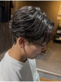 刈り上げニュアンスパーマ