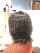 ヘアー グリーン(hair green) 40代50代60代/外ハネボブ/くびれボブ