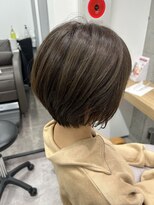ブレイブ 福岡天神店(BRAVE)&nbsp;ショートスタイル×白髪ぼかし