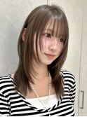 ボブ/ハッシュカット/ヘアセット/ミディアムレイヤーカット/渋谷