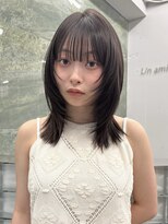 アンアミ オモテサンドウ ザ ツー(Un ami omotesando THE2)&nbsp;ミディアムレイヤー/フェイスレイヤー/レイヤーカット