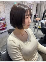 nuance.【ニュアンス】【8月1日NEW OPEN(予定)】 ツヤ感カラー/フェイスレイヤーボブ