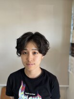 ラパス(LAPAZ)&nbsp;無造作くせ毛風ショートパーマ