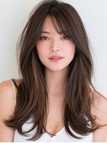 ハーツ 青山表参道店(Heart's) 白髪ぼかし脱白髪染め似合わせレイヤーカット40代50代60代