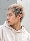 メンズ・ハイトーン／スパイキーショート