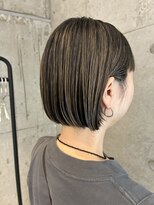 プラスシー(+C) 大人の立体感ボブデザイン!福岡ハイライト/福岡白髪ぼかし