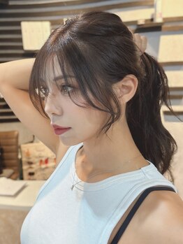 ノエ(Noe)の写真/顔周りで印象は変わる。骨格に合わせた似合わせカットで、小顔＆横顔まで綺麗に仕上げます。