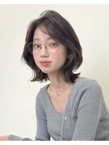 キアラ(Kchiara) オフィスレイヤーボブ/透明感カラー/kchiara福岡新名敬子