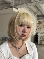 ラーク 千葉(LARK) 【saki】ブロンドレイヤーボブ