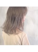 *柔らかさ&透明感◎ヌーディーベージュ