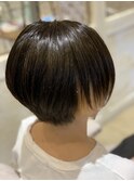 インナーカラーボブ