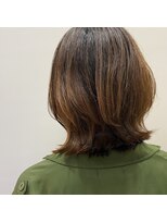 ソア フォー ヘアー(Soi for hair) 20代★エレガントなツヤ感ラベンダーカラー×大人ボブディ