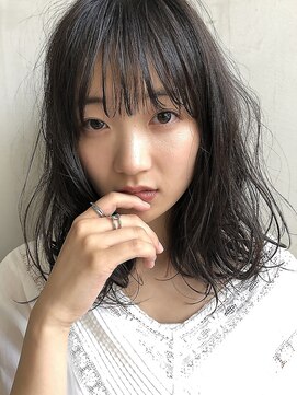 フィルムス 柏(FILMS) くびれヘアアプリコットオレンジレイヤーショートボブ韓国/柏