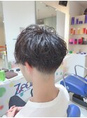 パーマ、くせ毛風
